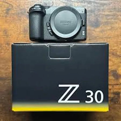Nikon Z 30 Mirrorless Camera (Body Only) — Black - cameraavenue