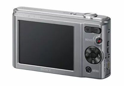 Sony Cyber-Shot DSC-W810 20.1 MP Compact Digital Camera – Silver - cameraavenue