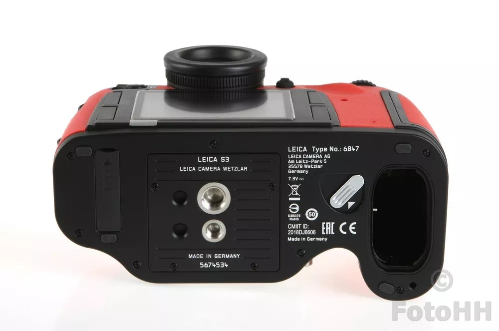 Leica S3 64MP Medium Format DSLR Camera (Body Only, Black) - cameraavenue