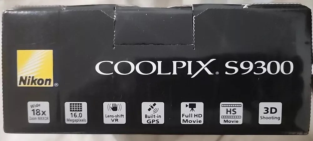 Nikon COOLPIX S9300 16.0 MP Compact Digital Camera – Black - cameraavenue