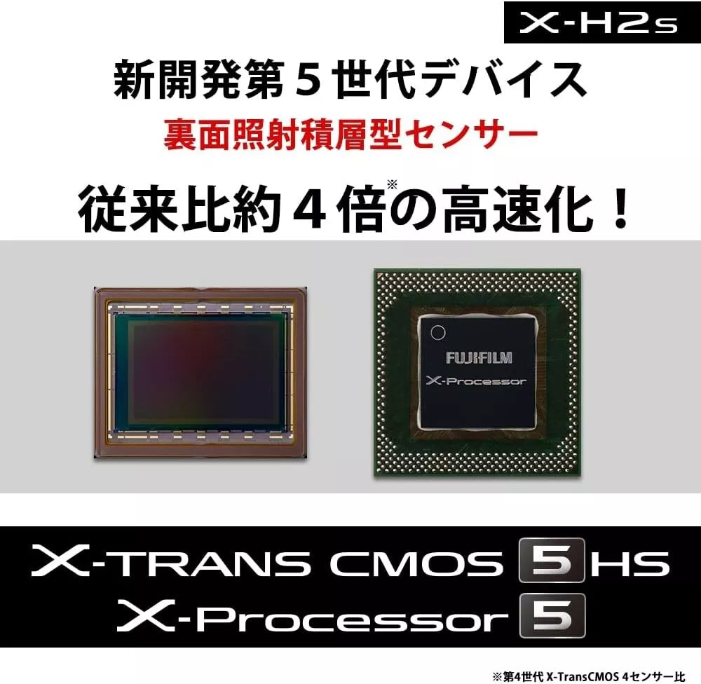 Fujifilm X-H2S Mirrorless Digital Camera Body Black - cameraavenue