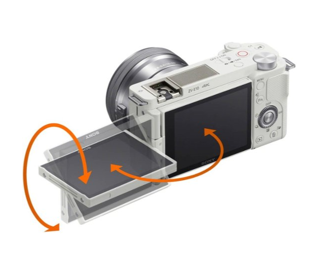 Sony Alpha ZV-E10 24.2 MP Mirrorless Digital Camera with E PZ 16-50mm f/3.5-5.6 OSS Lens – White - cameraavenue