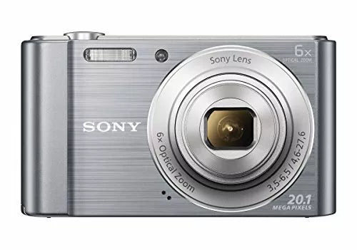 Sony Cyber-Shot DSC-W810 20.1 MP Compact Digital Camera – Silver - cameraavenue