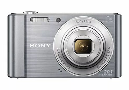 Sony Cyber-Shot DSC-W810 20.1 MP Compact Digital Camera – Silver - cameraavenue