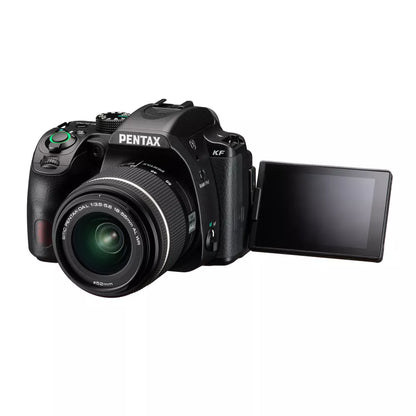 Pentax KF DSLR Camera Kit (Black) with PENTAX DA L 18-55 mm F3.5-5.6 AL WR Lens - cameraavenue