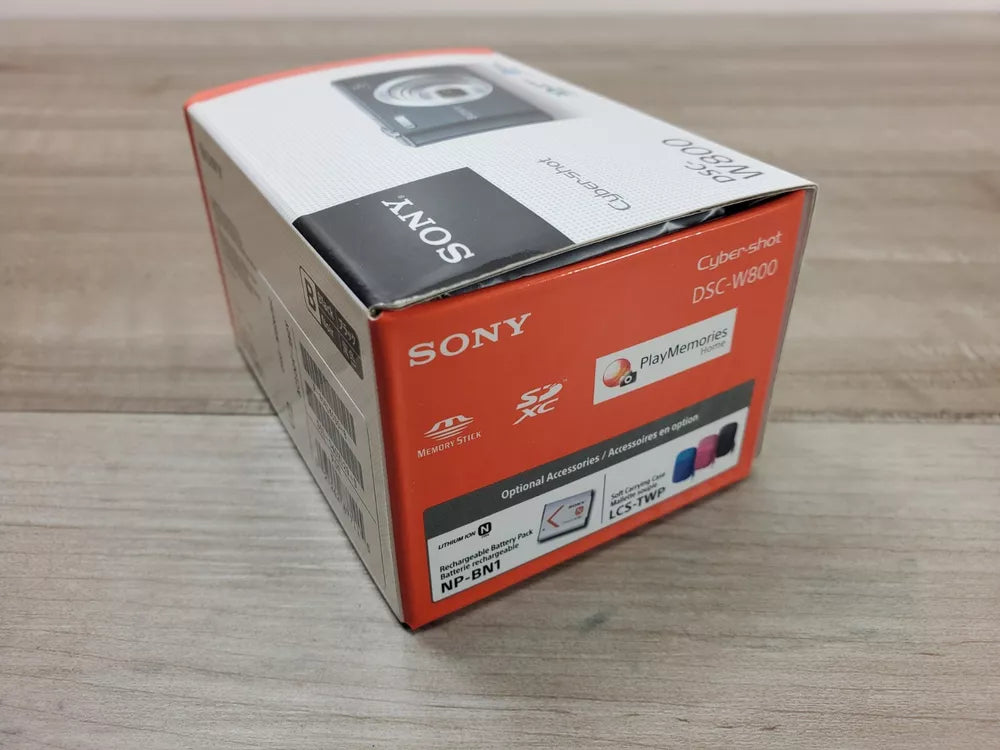 Sony Cyber-shot DSC-W800 20.1 MP Compact Digital Camera – Black - cameraavenue