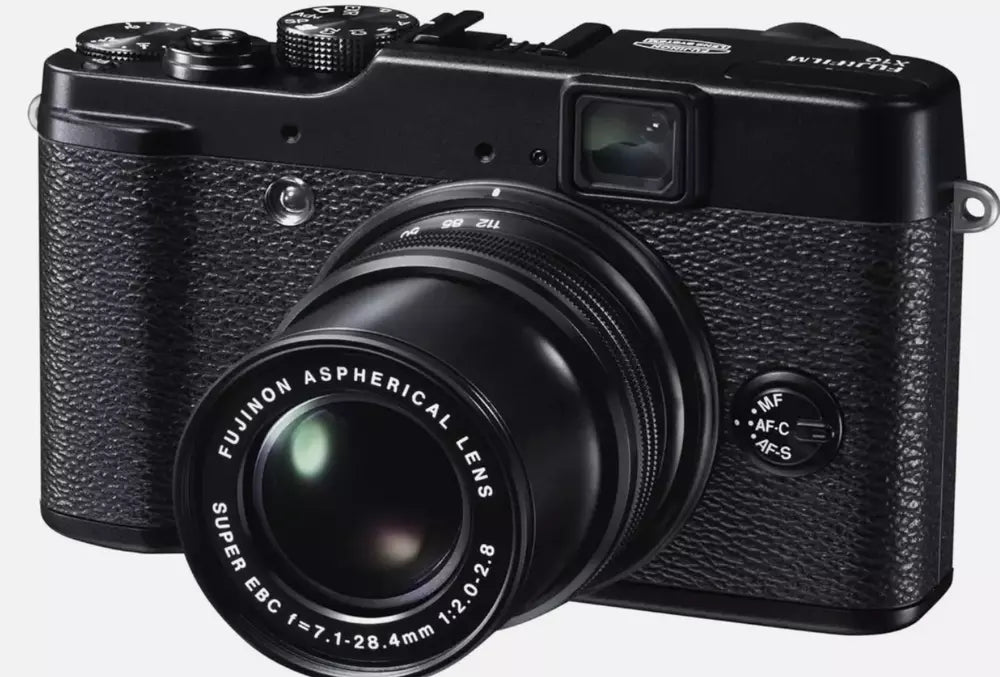 Fujifilm X10 12.0MP Digital Camera — Black - cameraavenue