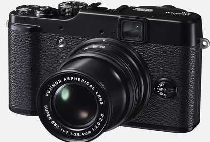 Fujifilm X10 12.0MP Digital Camera — Black - cameraavenue