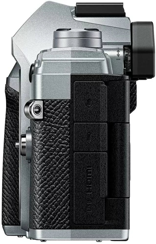 Olympus OM-D E-M5 Mark III Mirrorless Camera + M.Zuiko 12-45mm F4 PRO Lens — Silver - cameraavenue