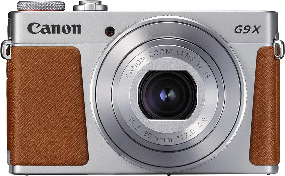 Canon PowerShot G9 X Mark II 20.1MP Compact Digital Camera – Silver & Brown - cameraavenue