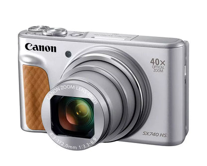 Canon PowerShot SX740 HS 20.3 MP 4K Digital Camera – Silver - cameraavenue