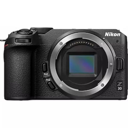 Nikon Z 30 Mirrorless Camera (Body Only) — Black - cameraavenue