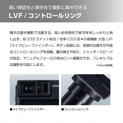 Panasonic Lumix DC-TZ95D-K 30× Optical Compact Digital Camera – Black - cameraavenue