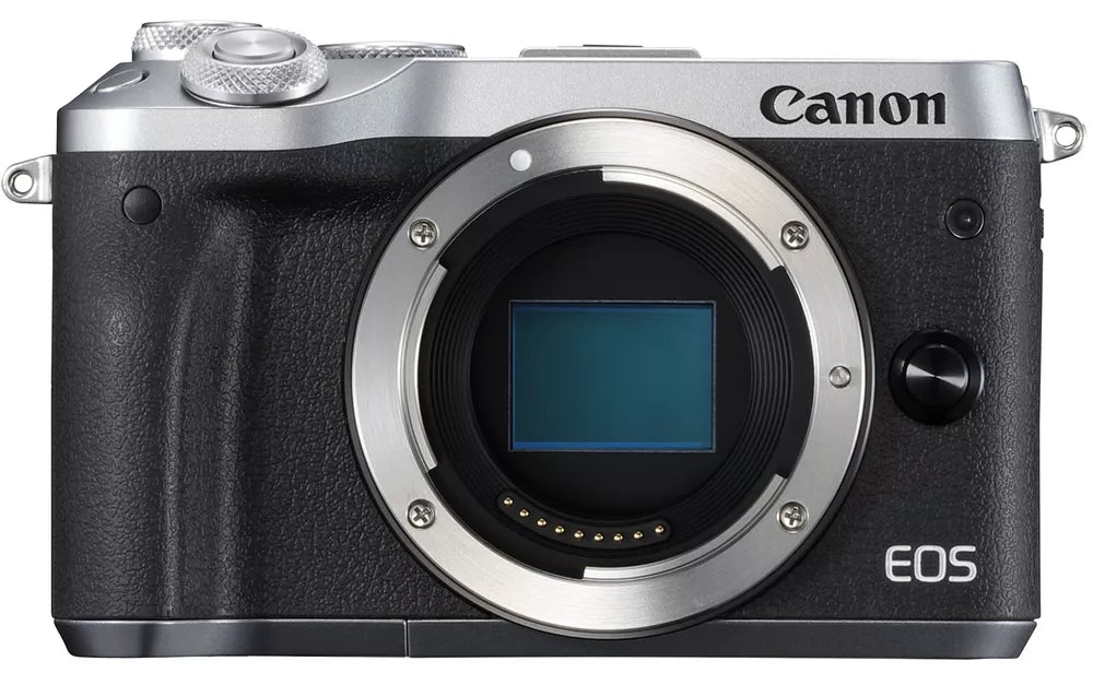 Canon EOS M6 Mirrorless Digital Camera (Body Only) – Silver - cameraavenue