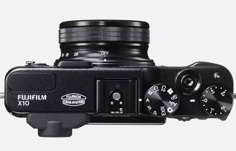 Fujifilm X10 12.0MP Digital Camera — Black - cameraavenue