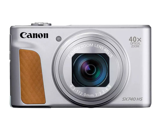 Canon PowerShot SX740 HS 20.3 MP 4K Digital Camera – Silver - cameraavenue
