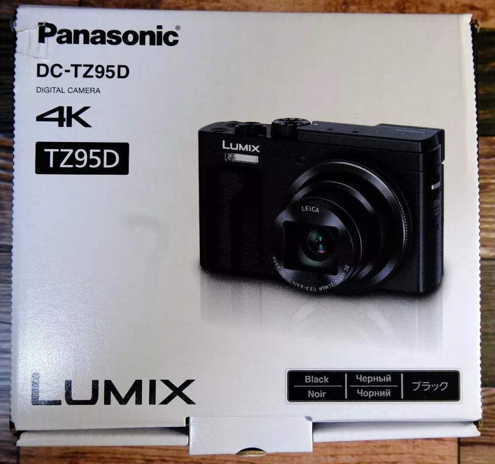 Panasonic LUMIX DC-TZ95D 20.3 MP 30× Optical Zoom Compact Digital Camera – Black - cameraavenue