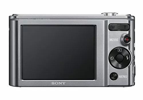 Sony Cyber-Shot DSC-W810 20.1 MP Compact Digital Camera – Silver - cameraavenue