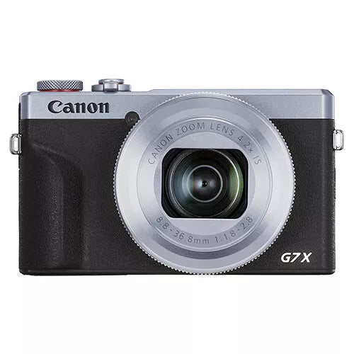 Canon PowerShot G7 X Mark III 20.1 MP 4K Digital Camera – Silver - cameraavenue