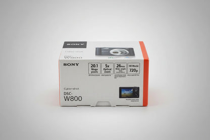 Sony Cyber-shot DSC-W800 20.1 MP Compact Digital Camera – Black - cameraavenue