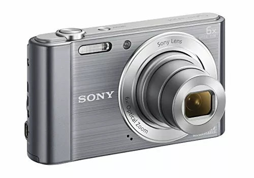 Sony Cyber-Shot DSC-W810 20.1 MP Compact Digital Camera – Silver - cameraavenue