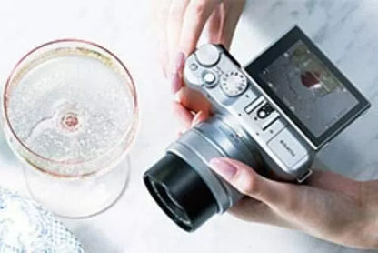 Fujifilm X-A5 24.2 MP Mirrorless Digital Camera with XC 15-45 mm Lens Kit — Silver - cameraavenue