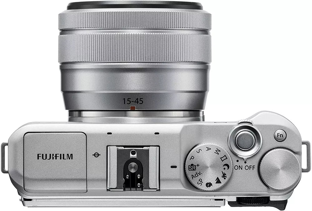 Fujifilm X-A5 24.2 MP Mirrorless Digital Camera with XC 15-45 mm Lens Kit — Silver - cameraavenue