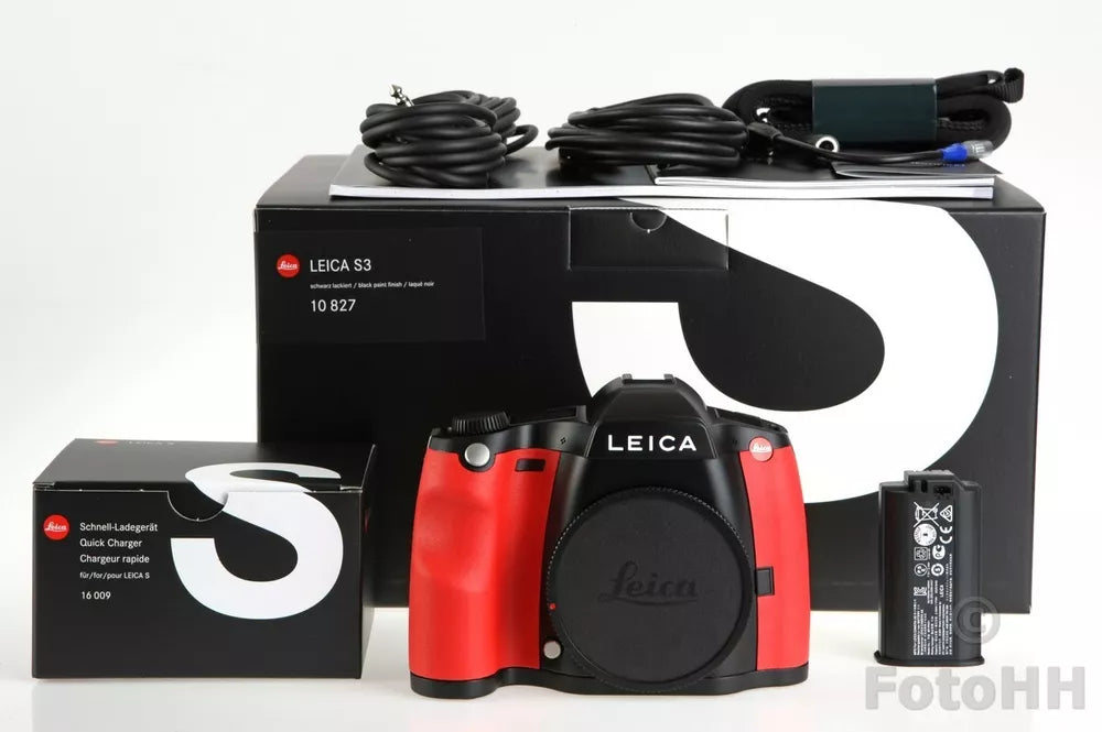 Leica S3 64MP Medium Format DSLR Camera (Body Only, Black) - cameraavenue