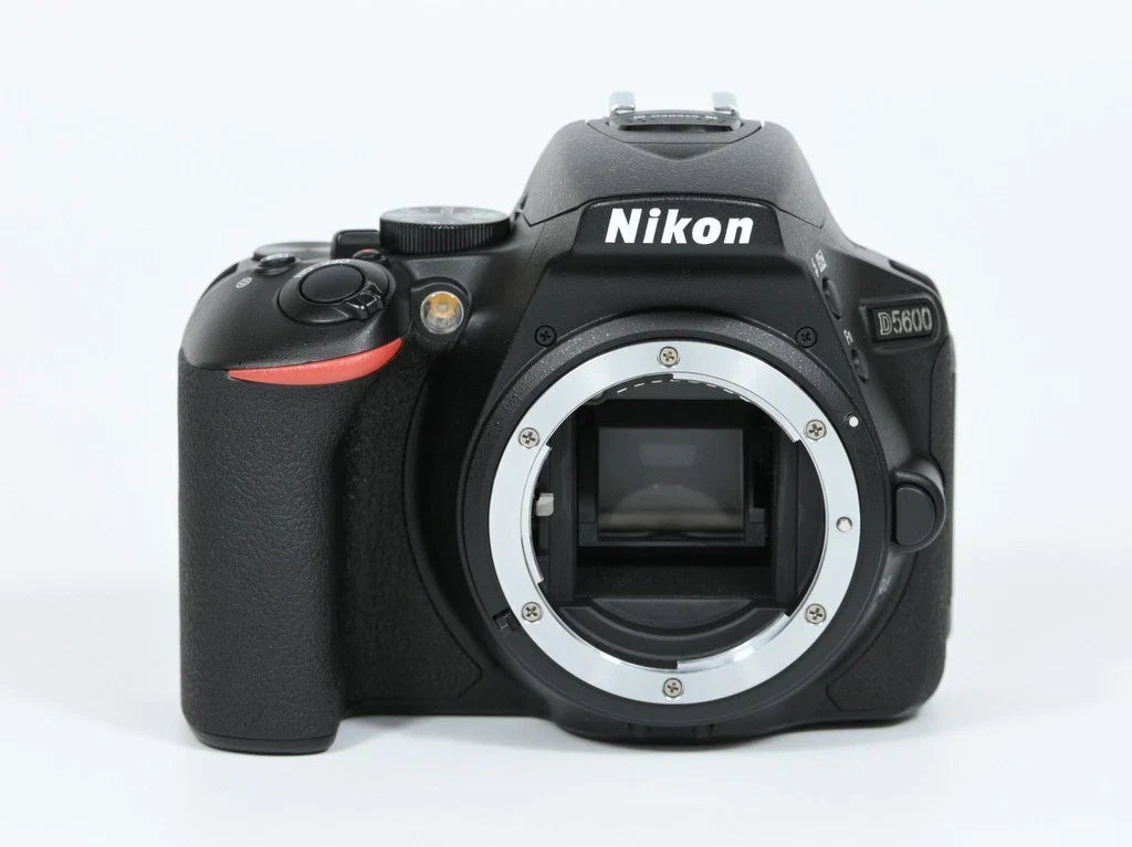 Nikon D5600 24.2 MP DSLR Camera (Body Only) — Black