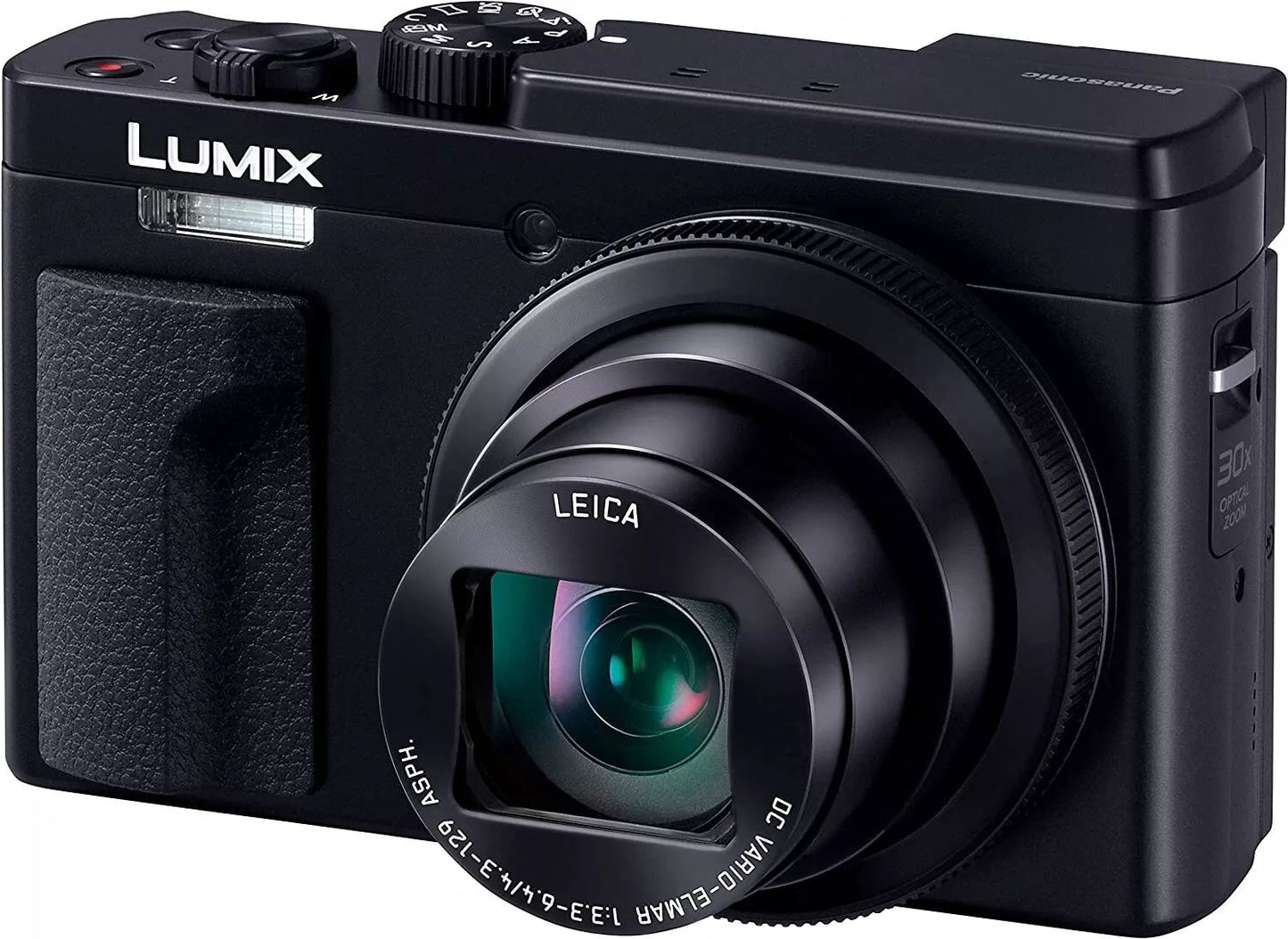 Panasonic Lumix DC-TZ95D-K 30× Optical Compact Digital Camera – Black - cameraavenue